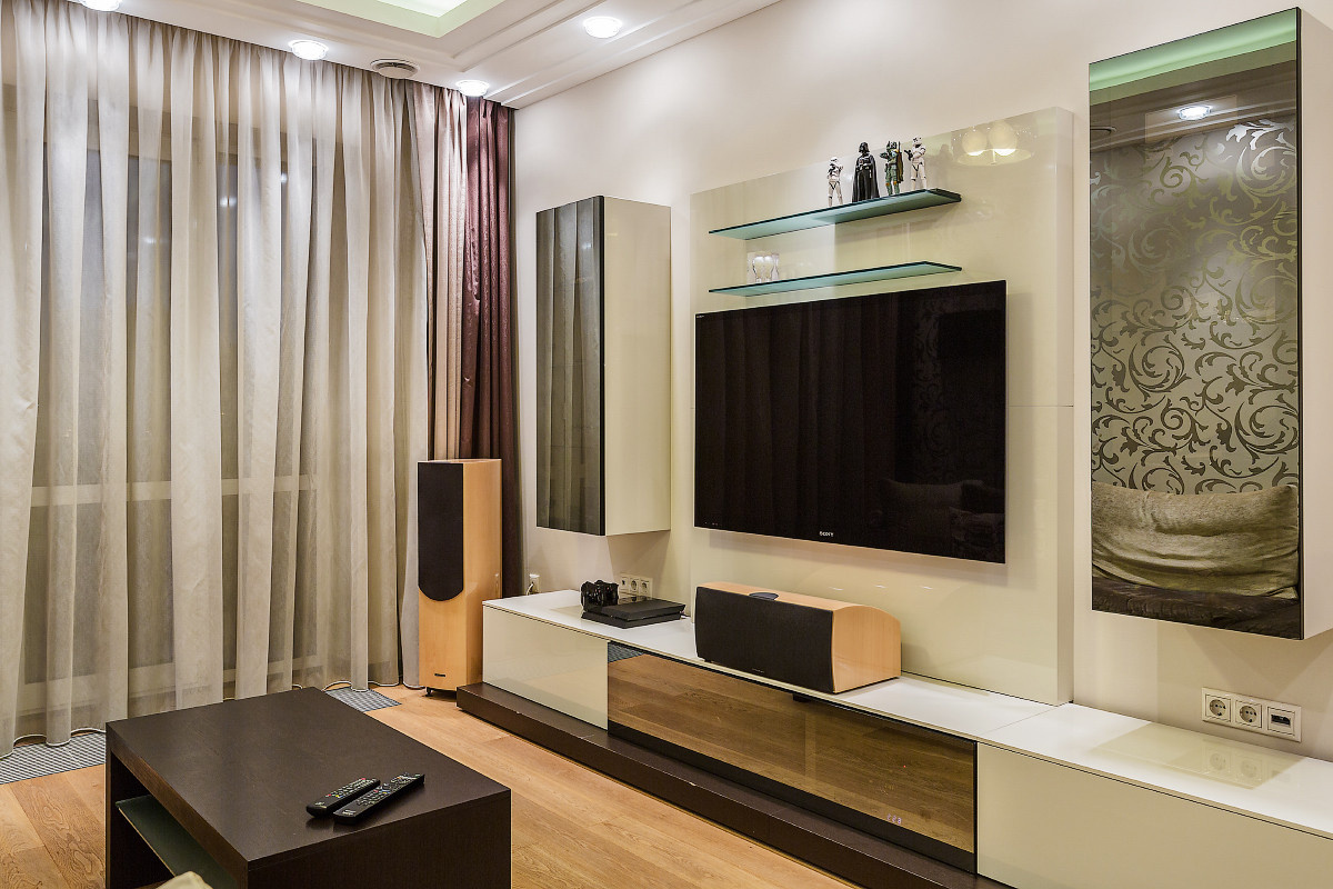 Современная квартира с одной спальней