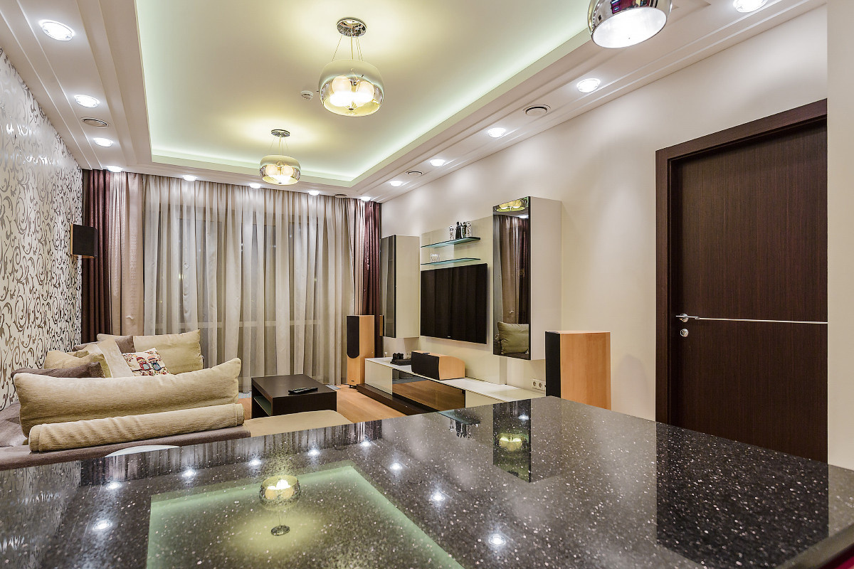 Современная квартира с одной спальней