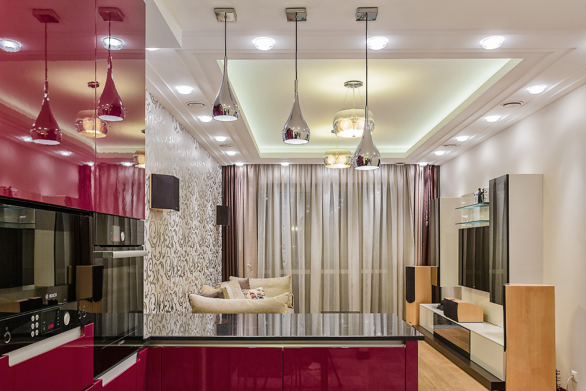 Современная квартира с одной спальней