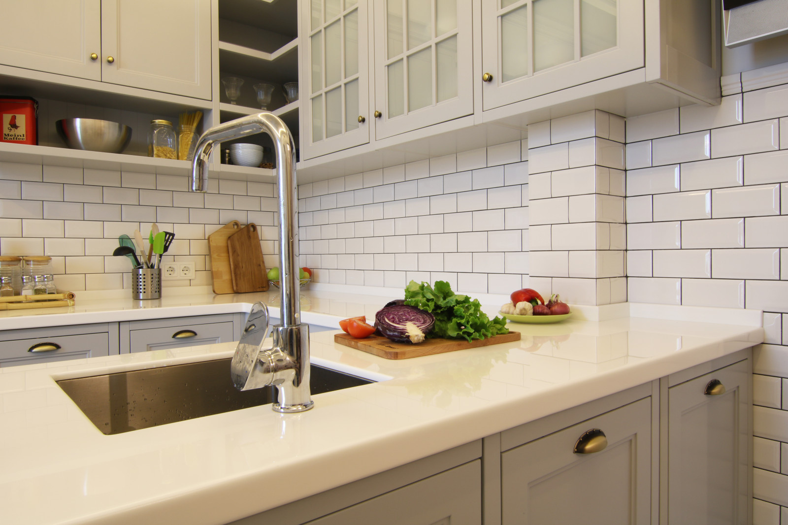 Кухня Шейкер Grey Shaker Kitchen