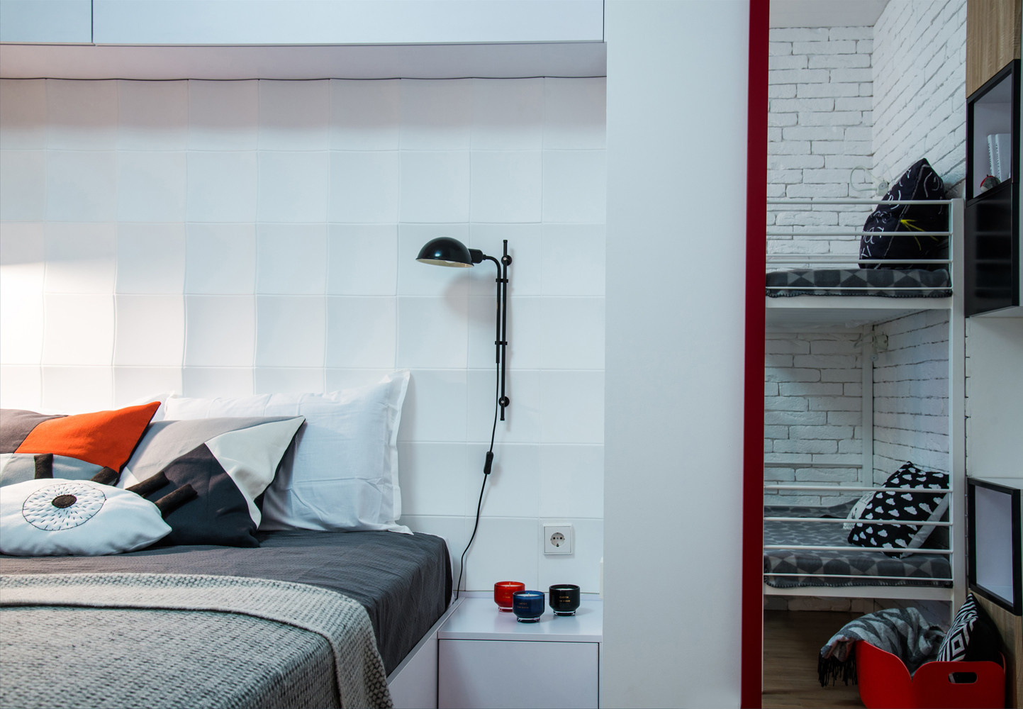 Houzz Украина: Скандинавский дизайн двухкомнатной квартиры 43 кв.м