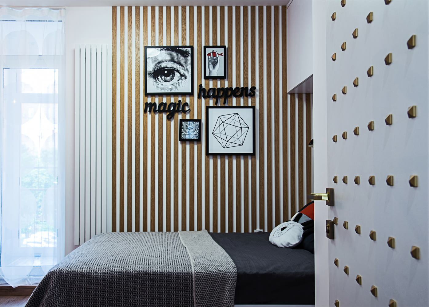 Houzz Украина: Скандинавский дизайн двухкомнатной квартиры 43 кв.м