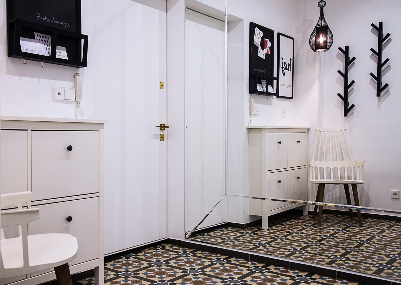 Houzz Украина: Скандинавский дизайн двухкомнатной квартиры 43 кв.м