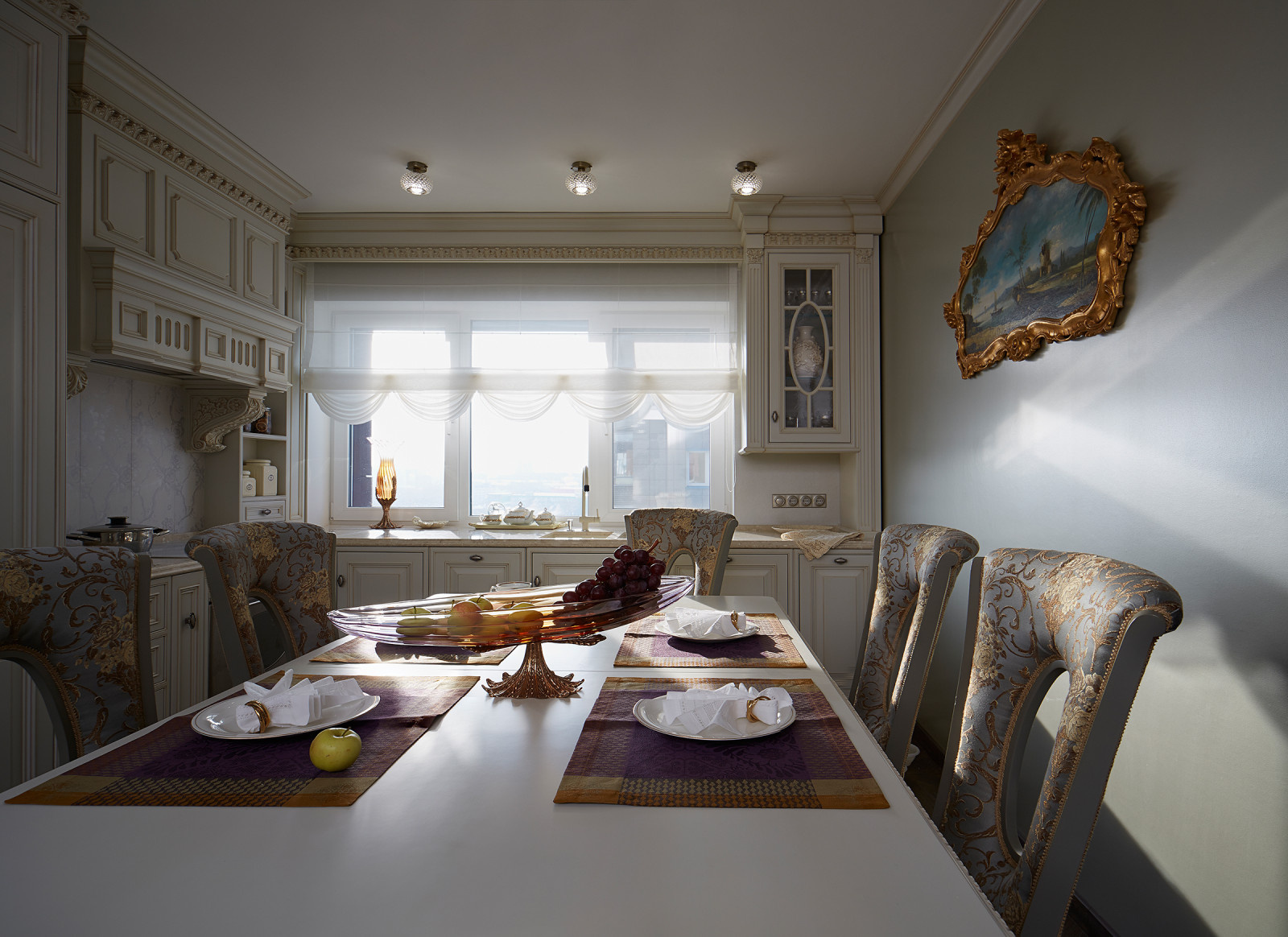 Квартира-шкатулка | The apartment is in the neoclassical style
