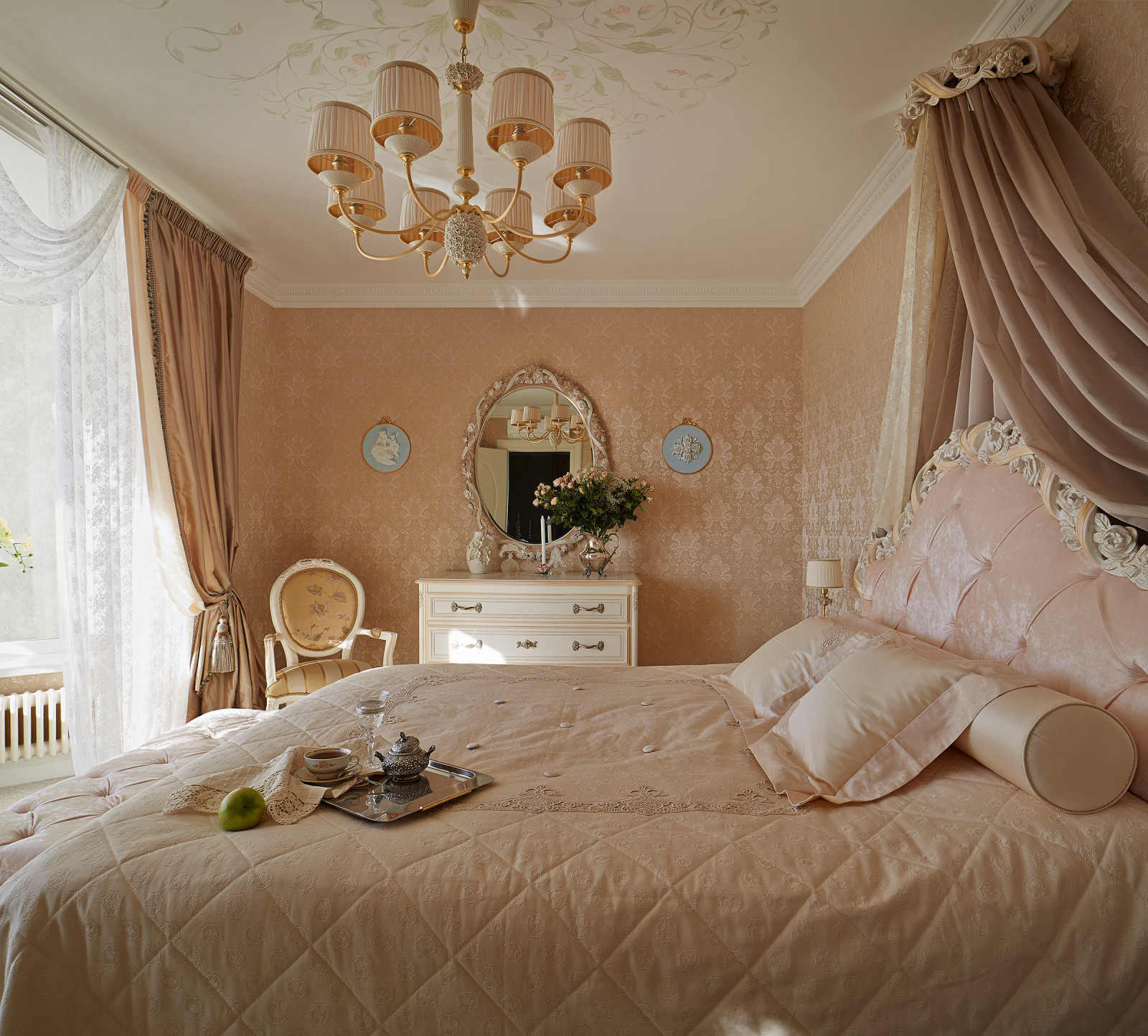 Квартира-шкатулка | The apartment is in the neoclassical style