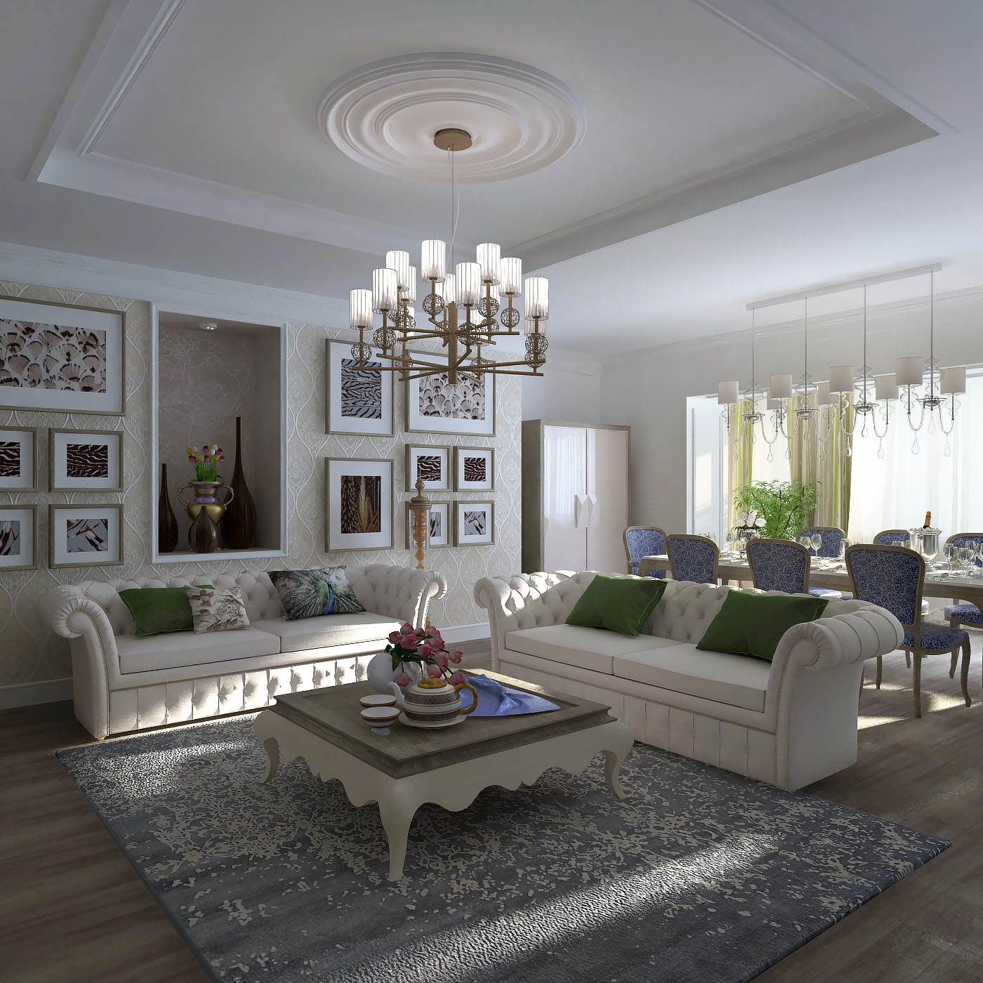 Интерьер квартиры в Астане