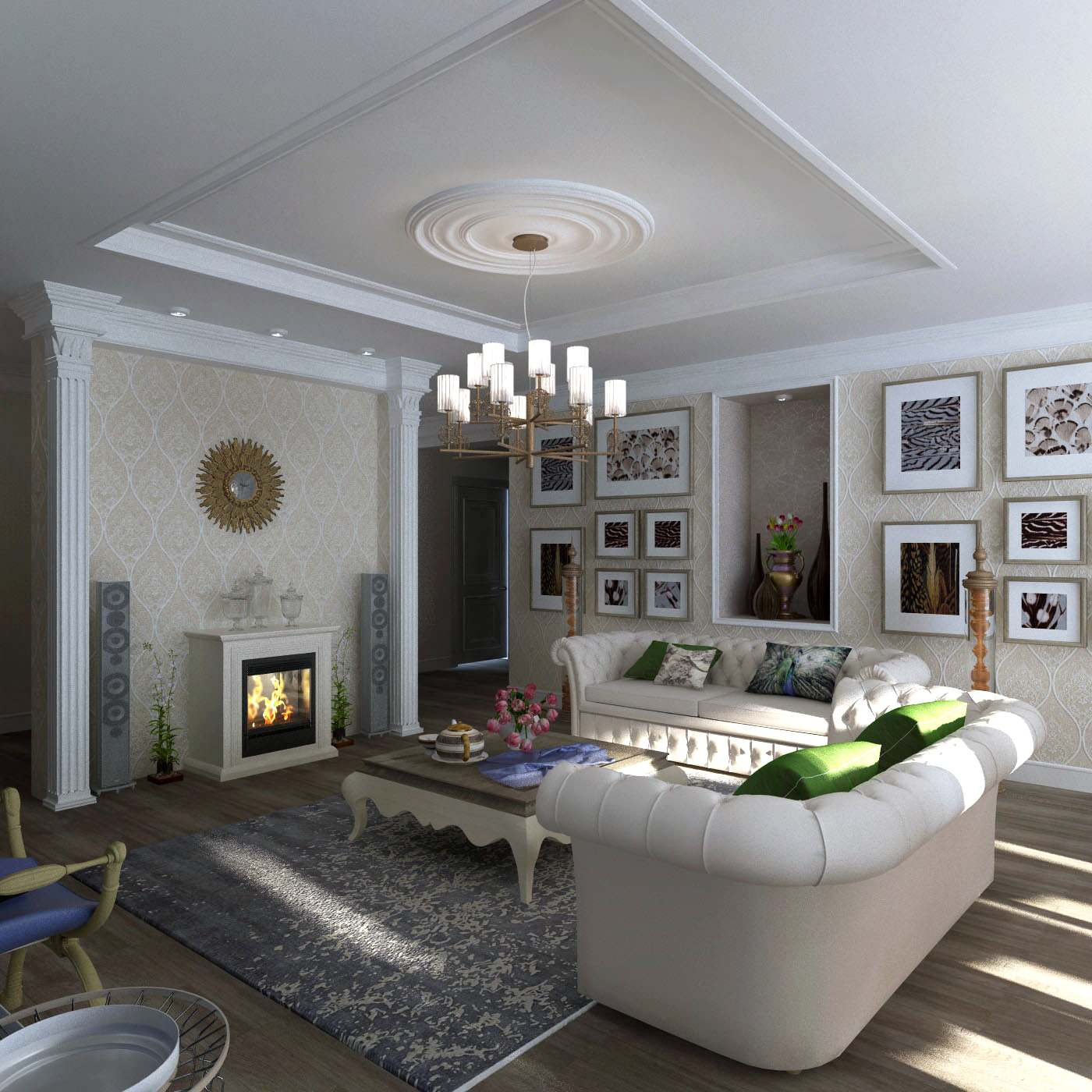 Интерьер квартиры в Астане