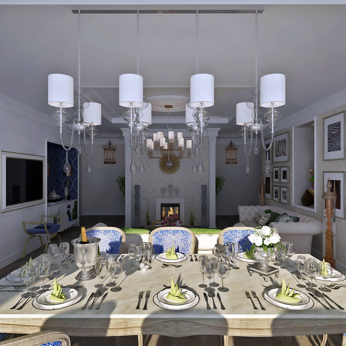 Интерьер квартиры в Астане