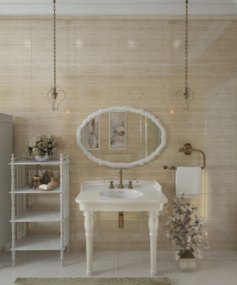 Интерьер ванной комнаты