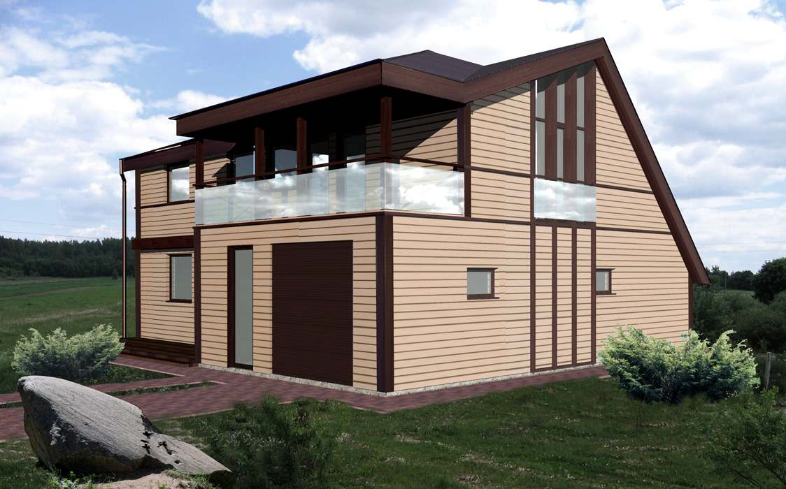 Реконструкция каркасного деревянного дома1