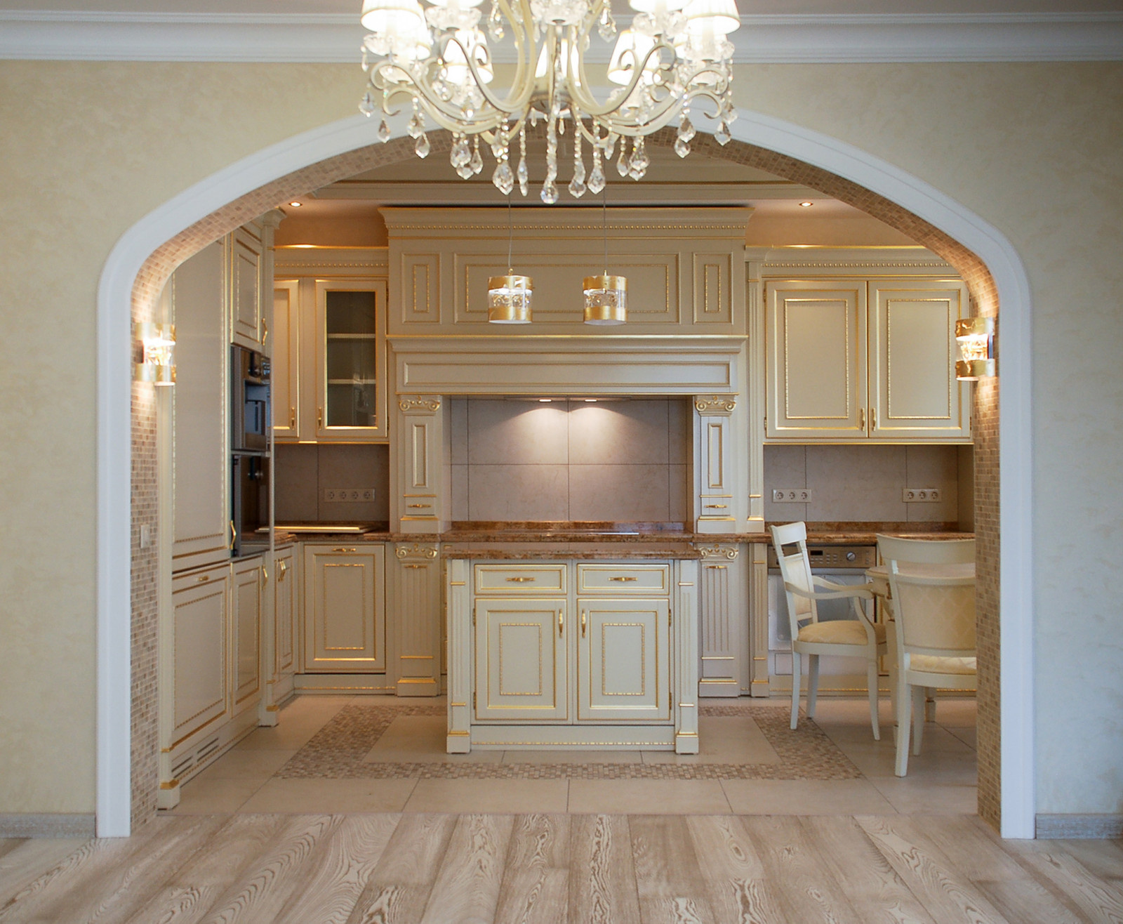 Вид на кухню