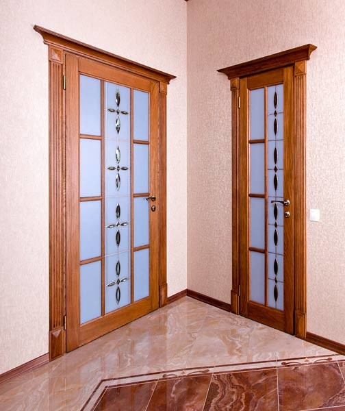 Современный холл из старёного дуба