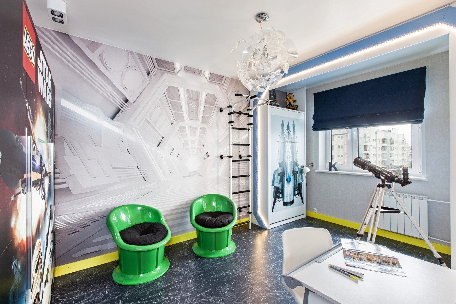 Детская комната "Звездные войны" ТВ-проект "Это моя комната"