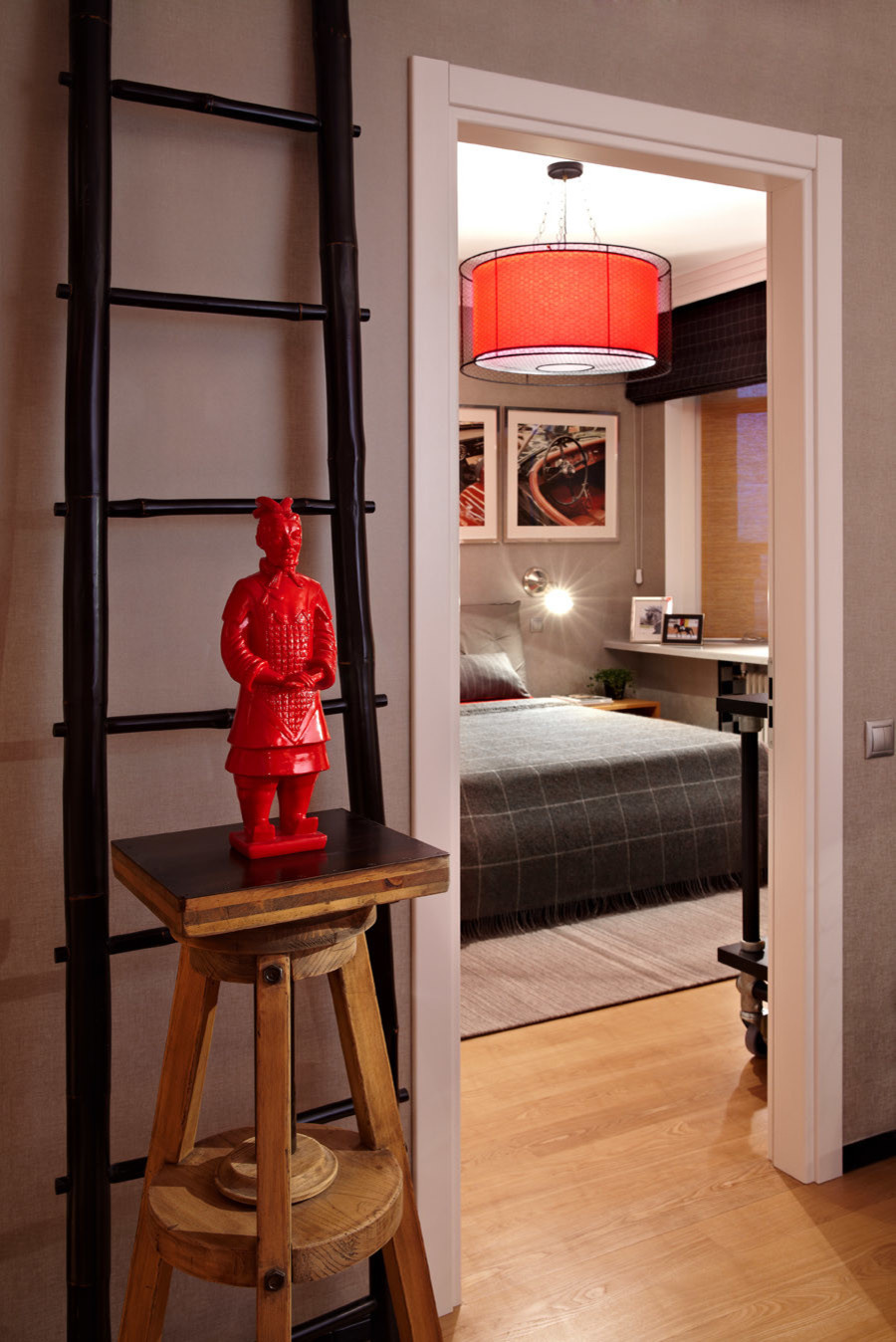 Квартира с яркими акцентам