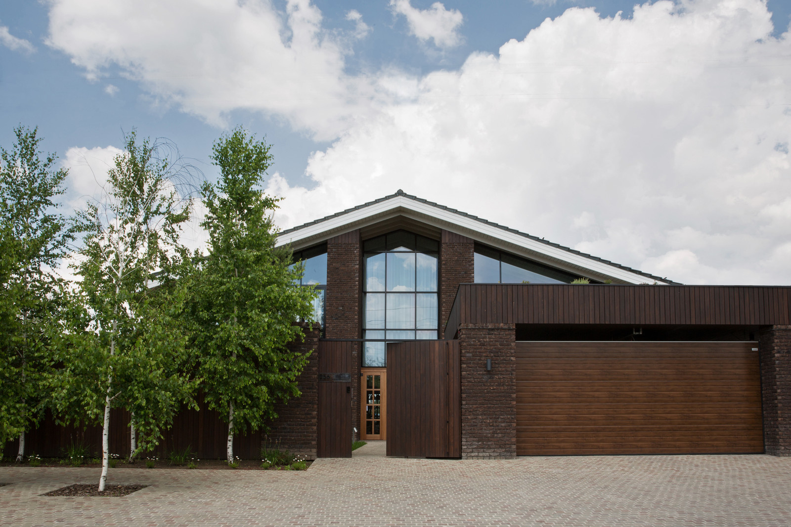 Фасад частного дома