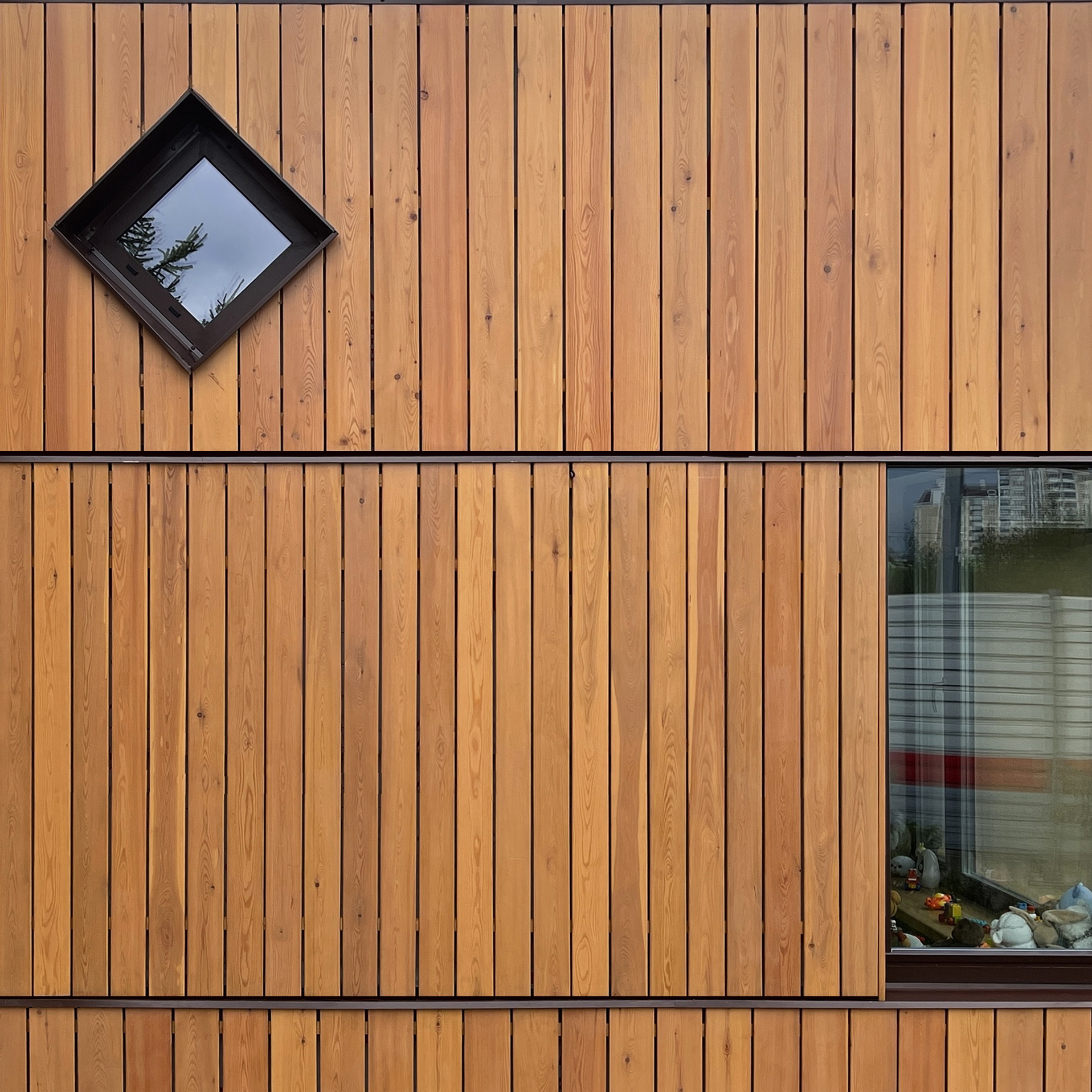 Двухэтажная пристройка к пентхаусу и пергола