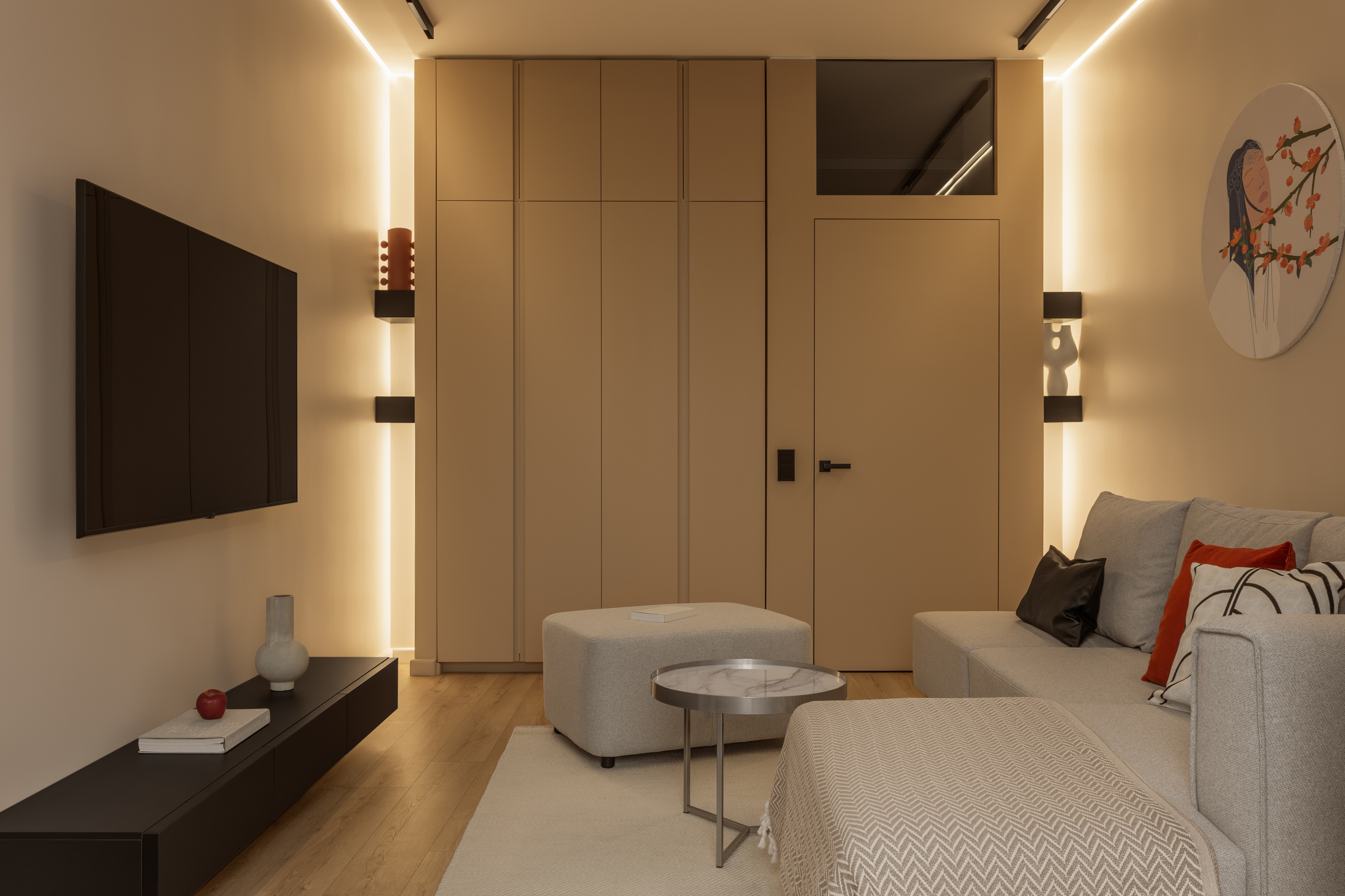 ALAGIR. Интерьер квартиры 85 кв.м в Алматы