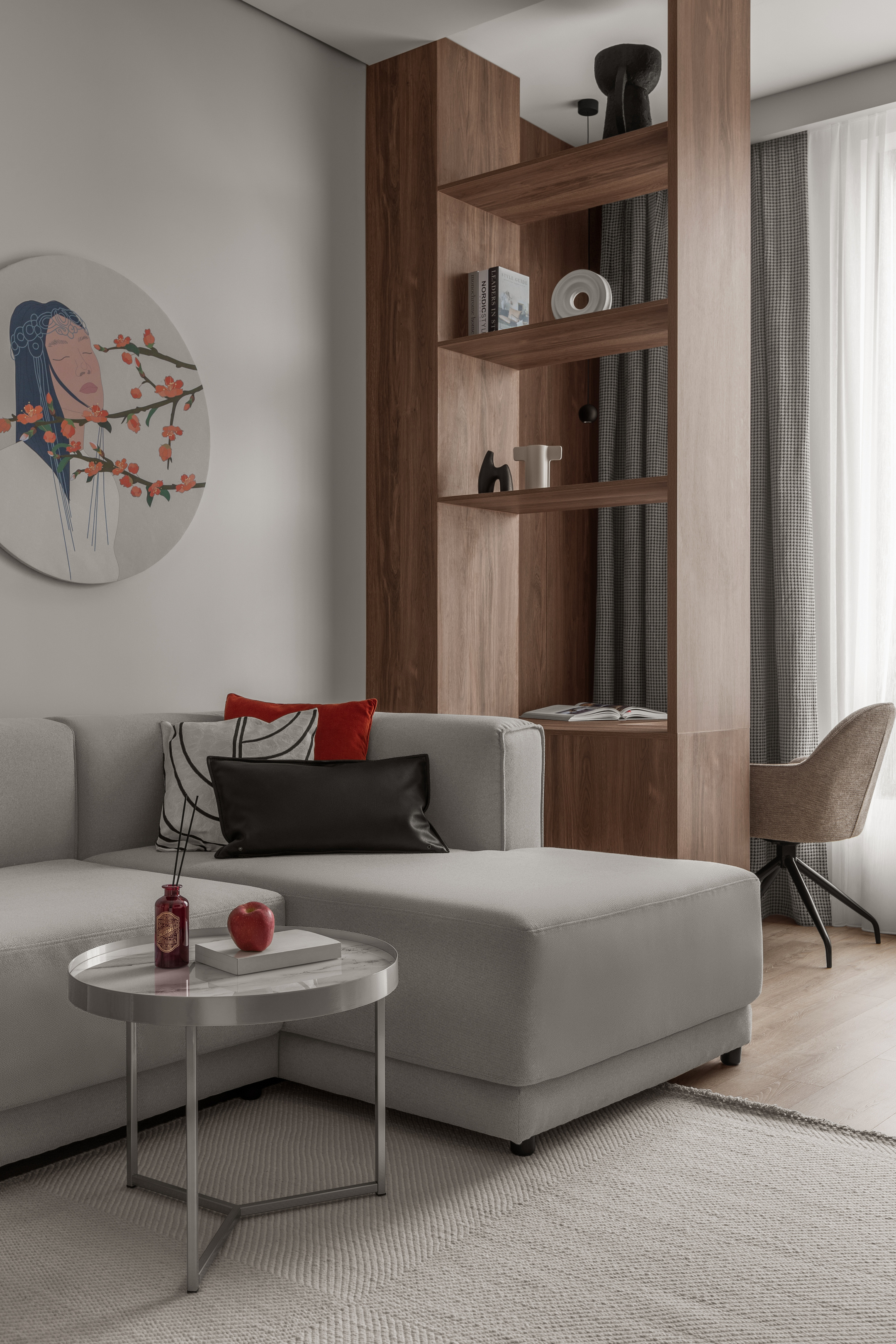 ALAGIR. Интерьер квартиры 85 кв.м в Алматы