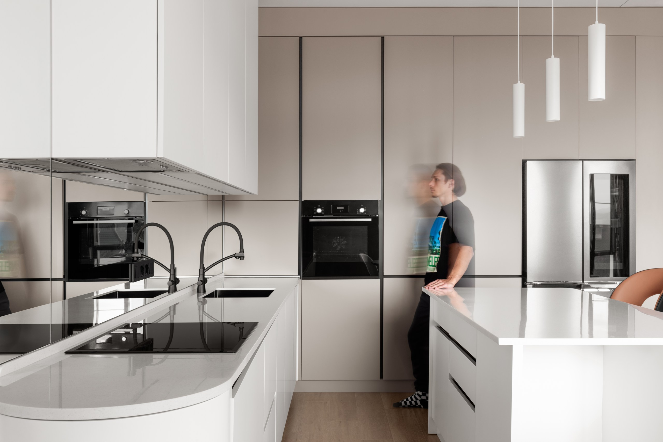 NIAGARA. Интерьер квартиры 69 кв.м в Алматы.