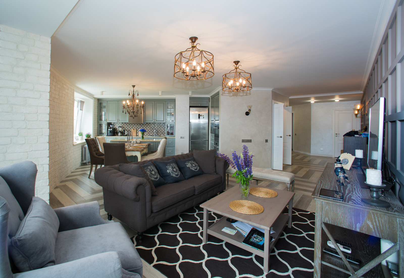 Винтажная квартира на Новочернушенском