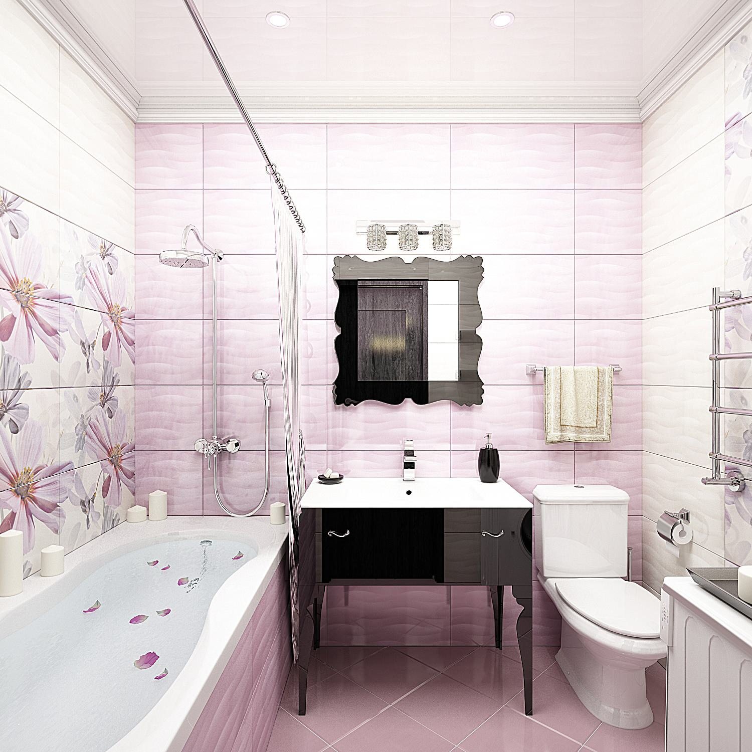 Pink & White