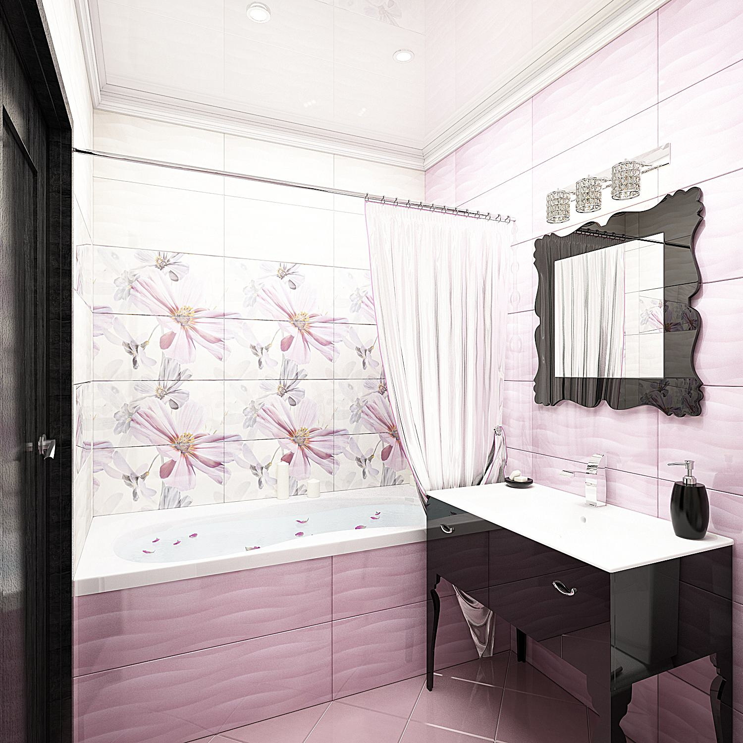 Pink & White