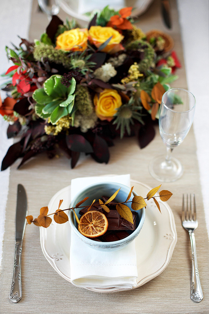 Сервировка для воскресного бранча /Sunday brunch table-set