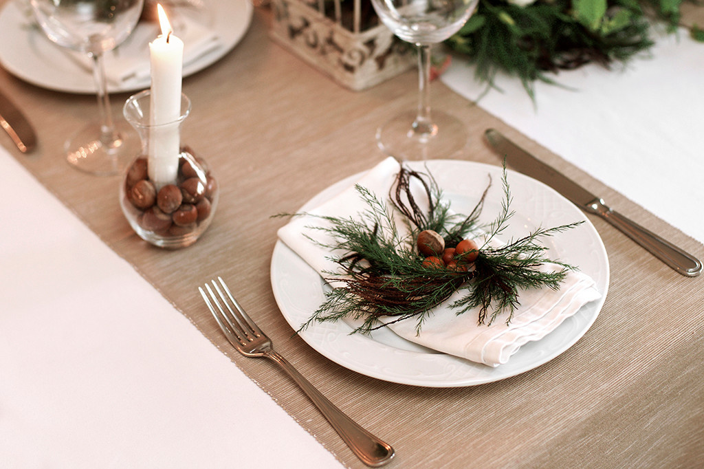 Лесная сервировка / Forest table-set