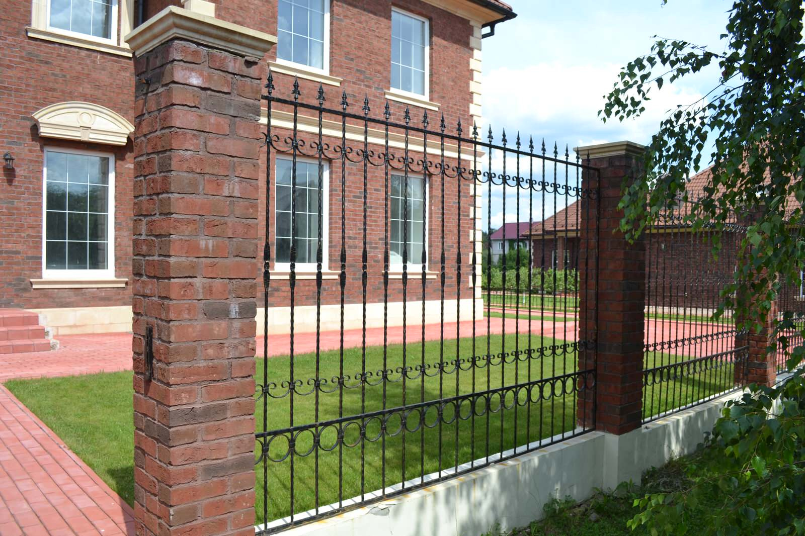 Фасад загородного дома - Подмосковье