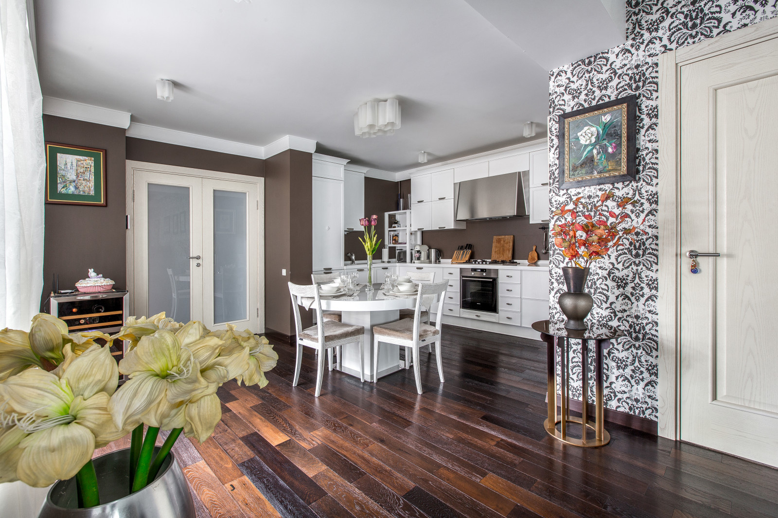 Интерьер с сочной ночинкой