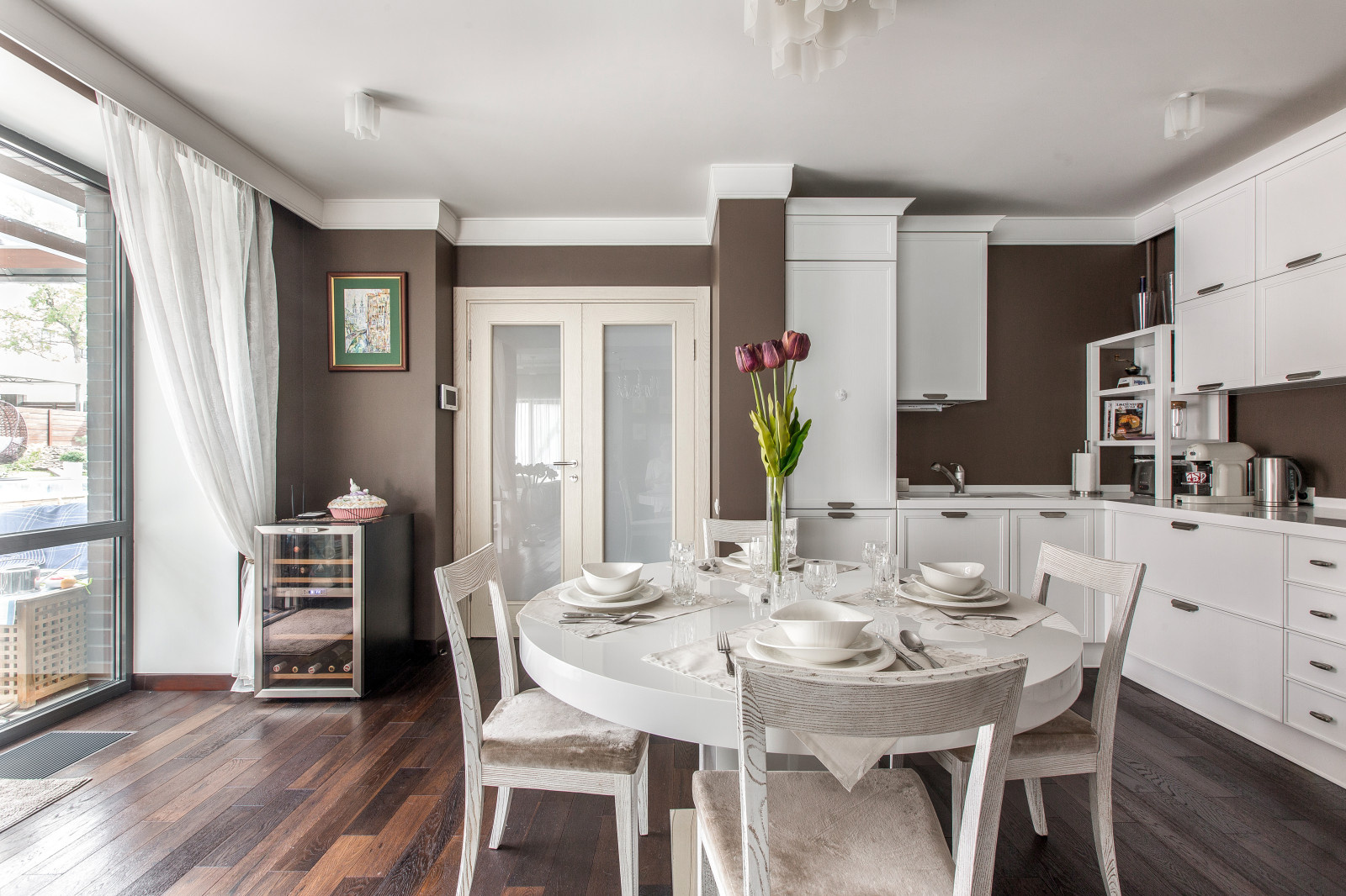 Интерьер с сочной ночинкой