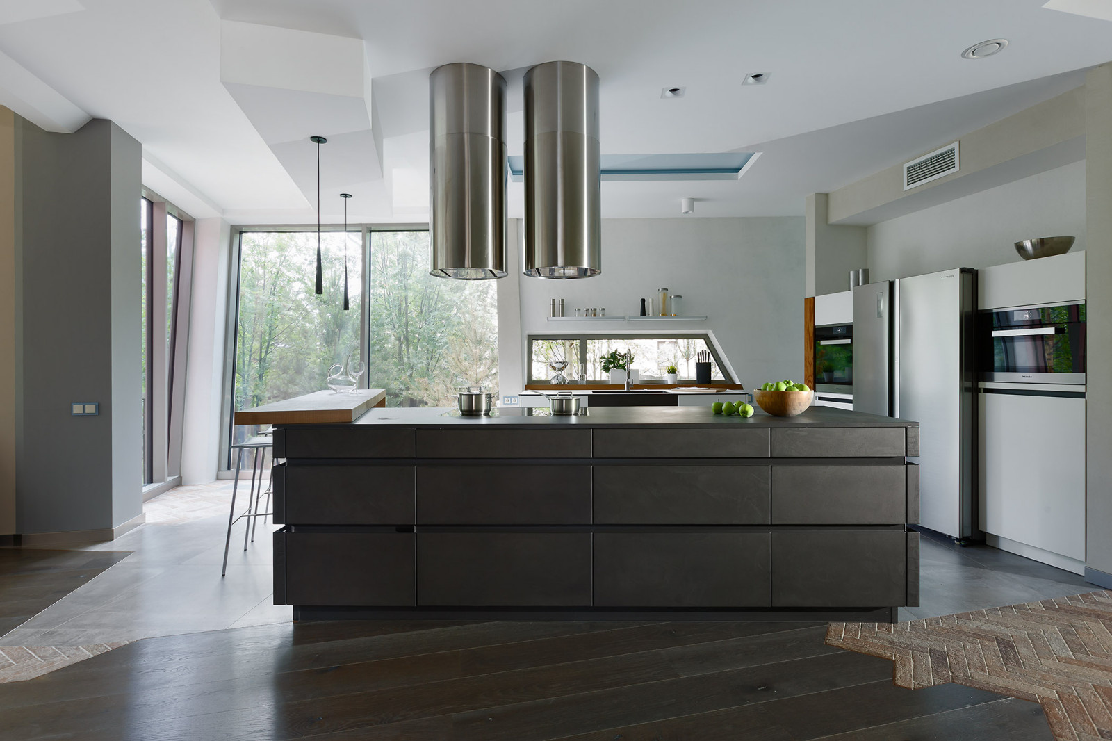 Кухня LEICHT в загородном доме