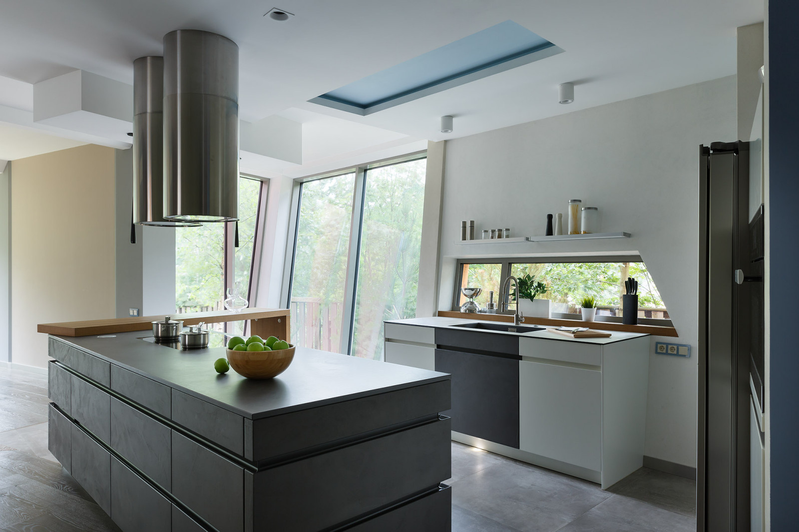 Кухня LEICHT в загородном доме