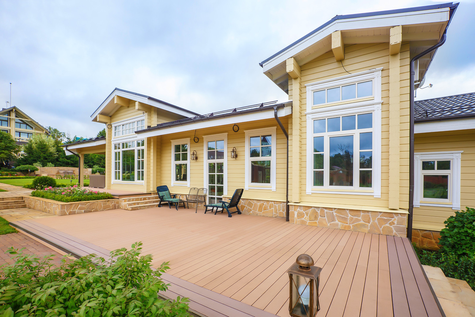 Террасы с видом на идеальный сад