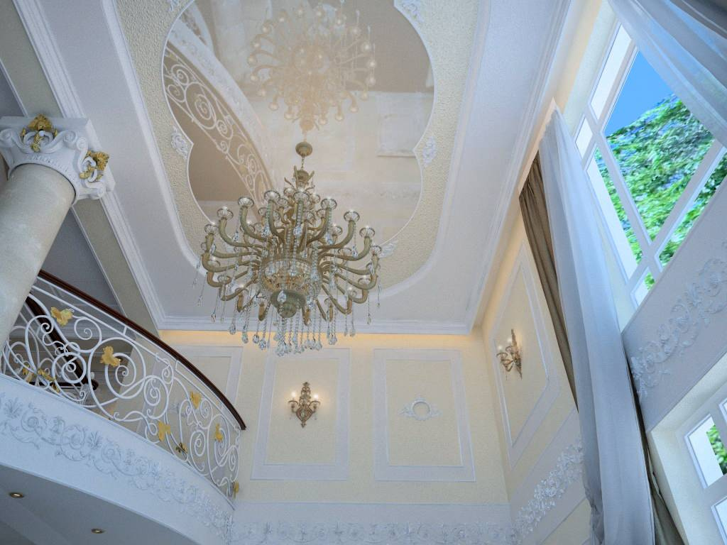 Загородный дом на берегу моря.