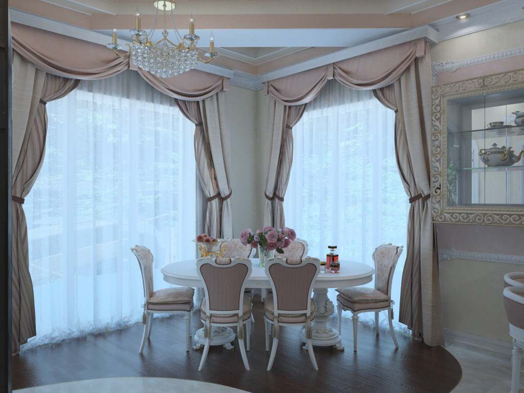 Загородный дом на берегу моря.