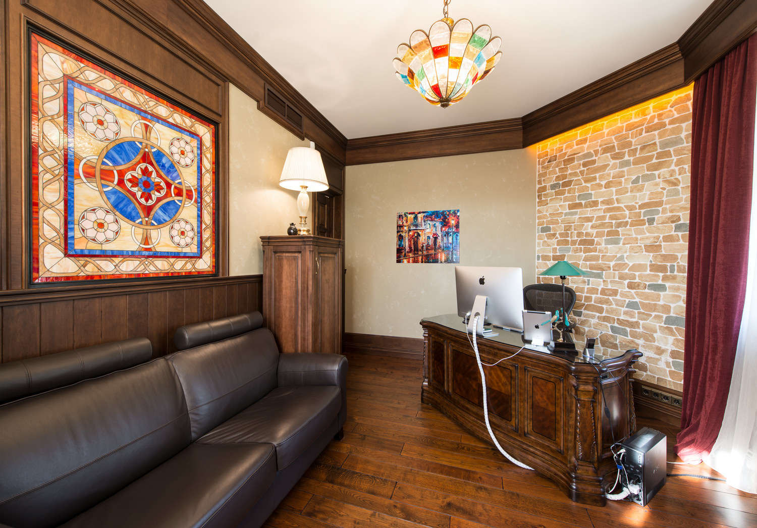 Интерьеры дома в поселке "Третья Охота"