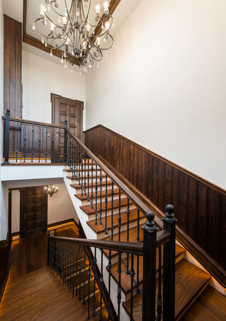 Интерьеры дома в поселке "Третья Охота"