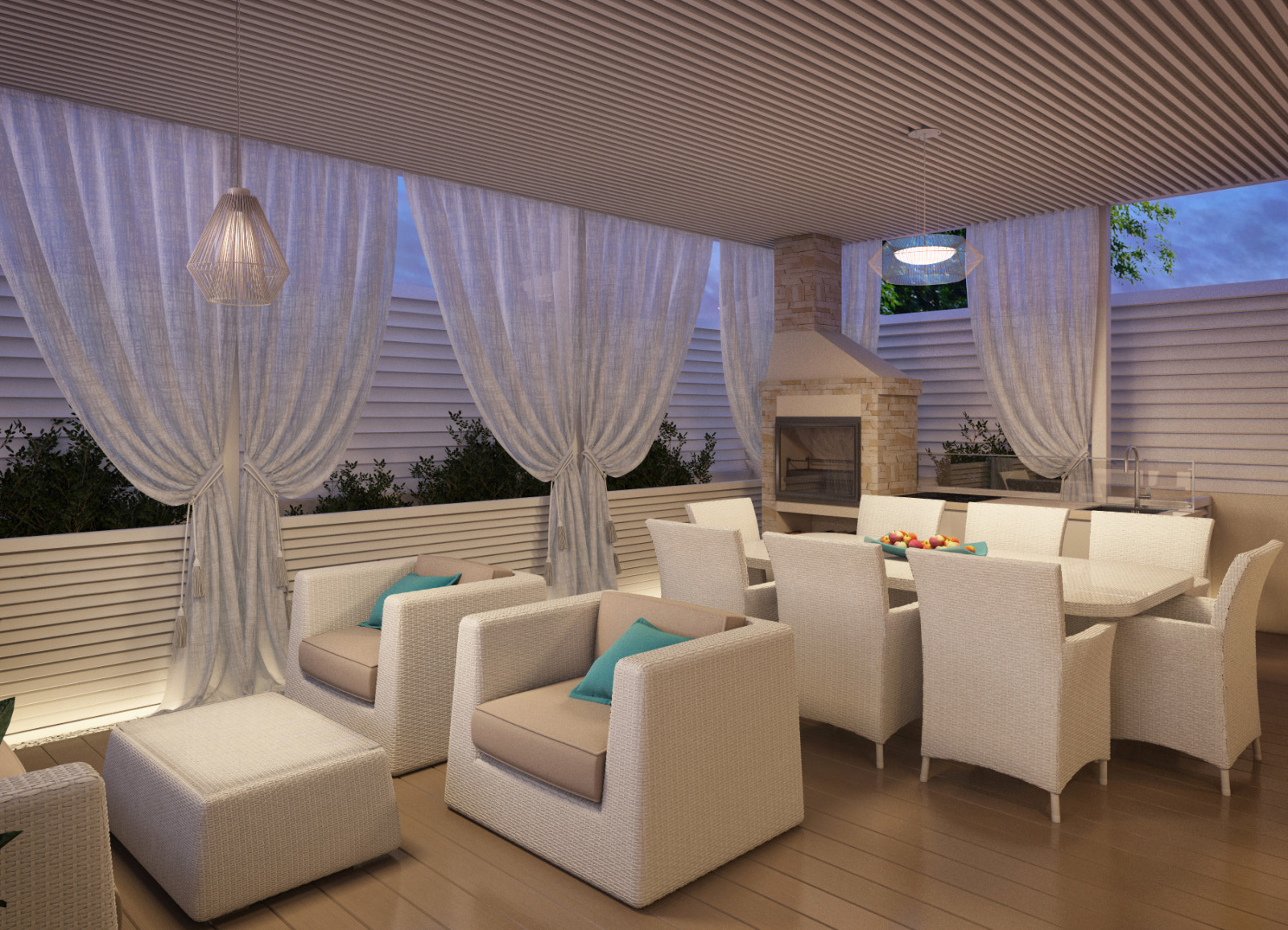 Town-house near the sea