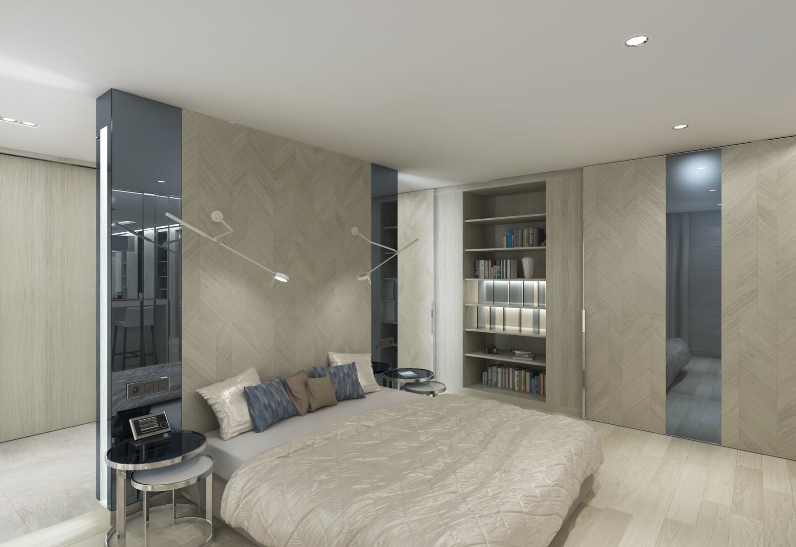 Deep Blue Sea Interior Apartment