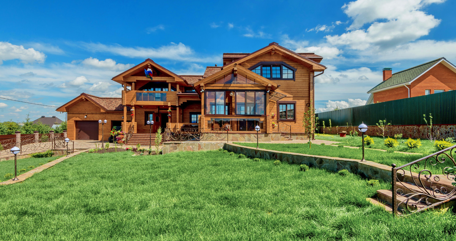 Фоновое изображение профиля Деревянный Дом