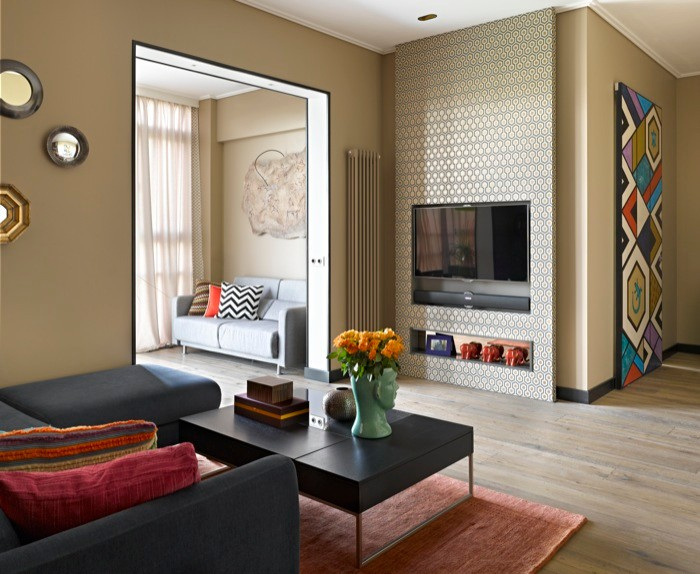 Апартаменты в Москве от Юлии Косовой и Марины Корельской с мебелью BoConceptго