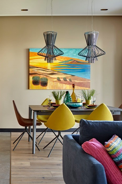 Апартаменты в Москве от Юлии Косовой и Марины Корельской с мебелью BoConcept