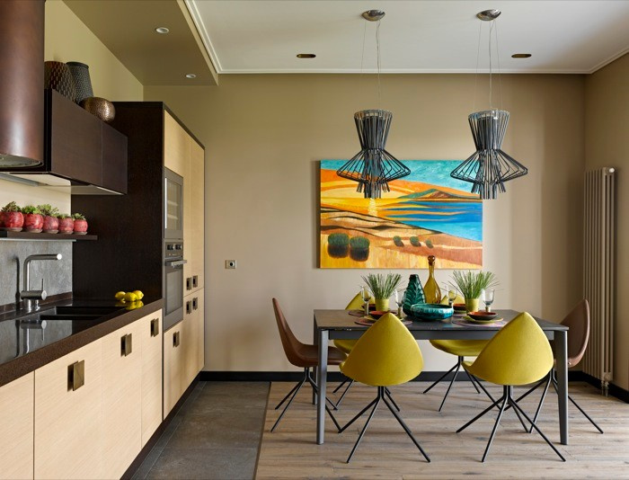 Апартаменты в Москве от Юлии Косовой и Марины Корельской с мебелью BoConcept