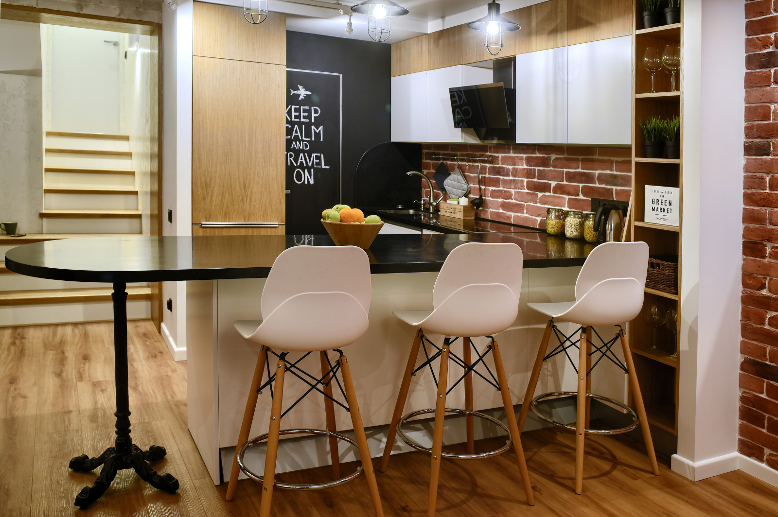 Трехэтажный лофт