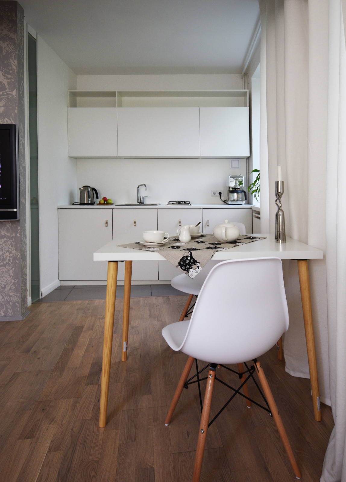 Маленькую квартиру легко переделать в просторную.