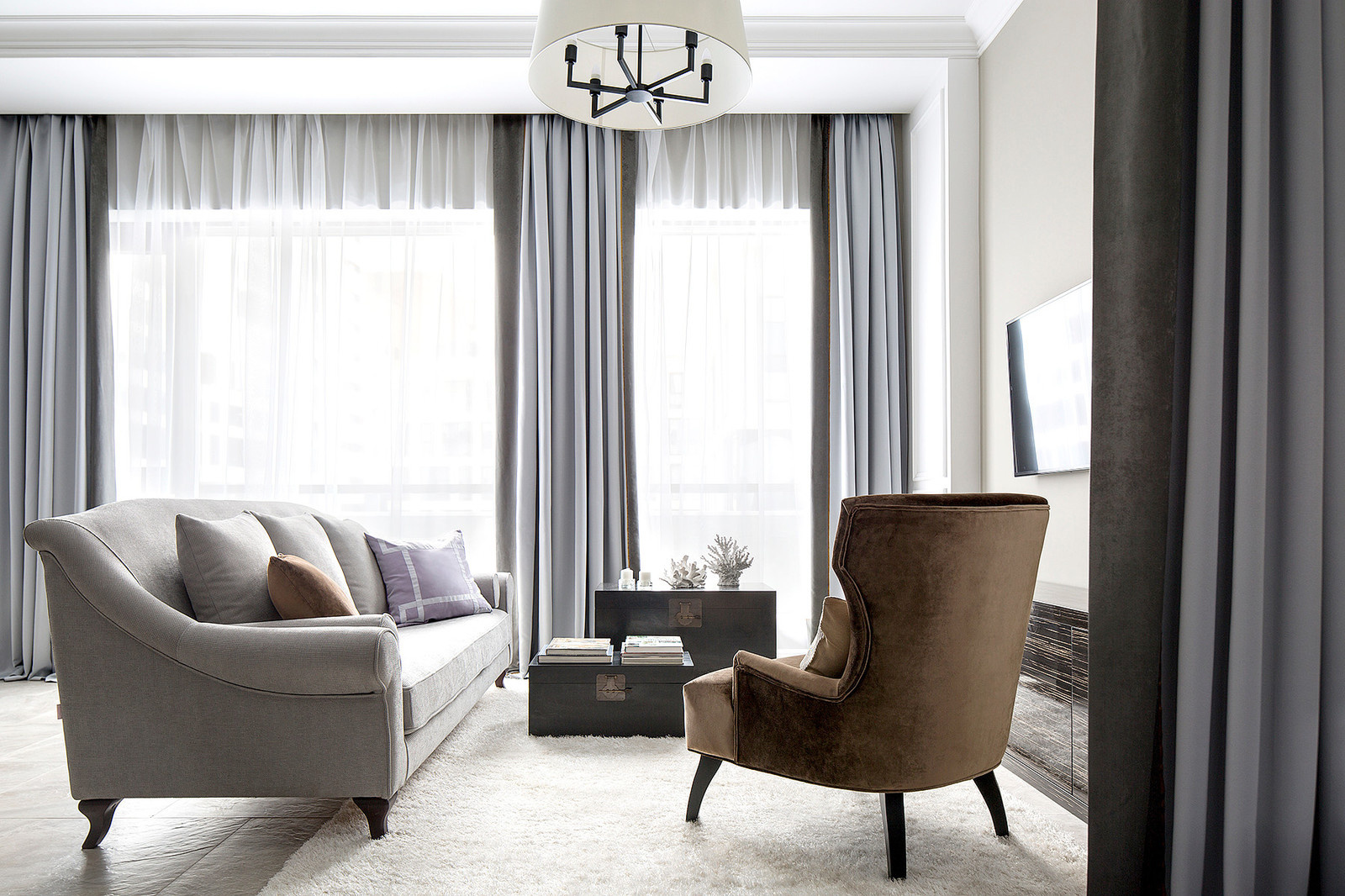 Houzz тур: Апартаменты с мотивами ар деко