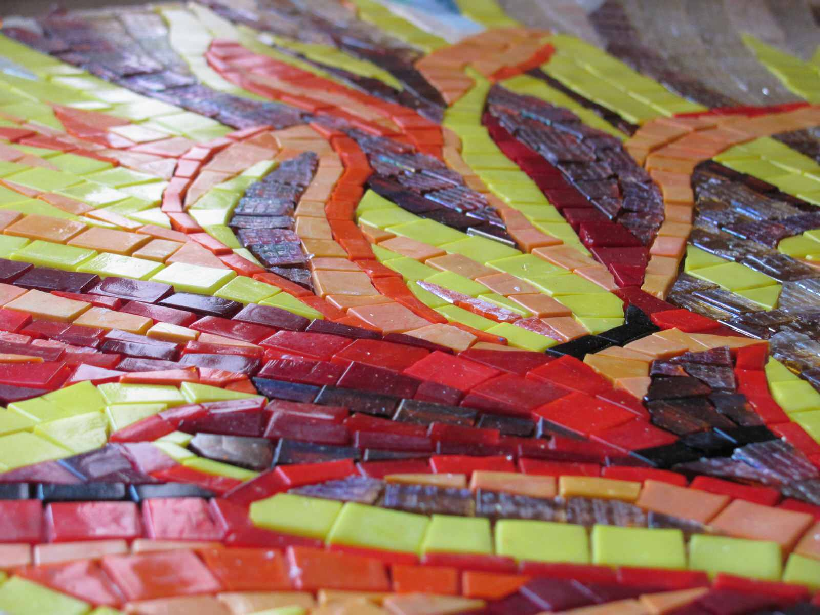part mosaic picture