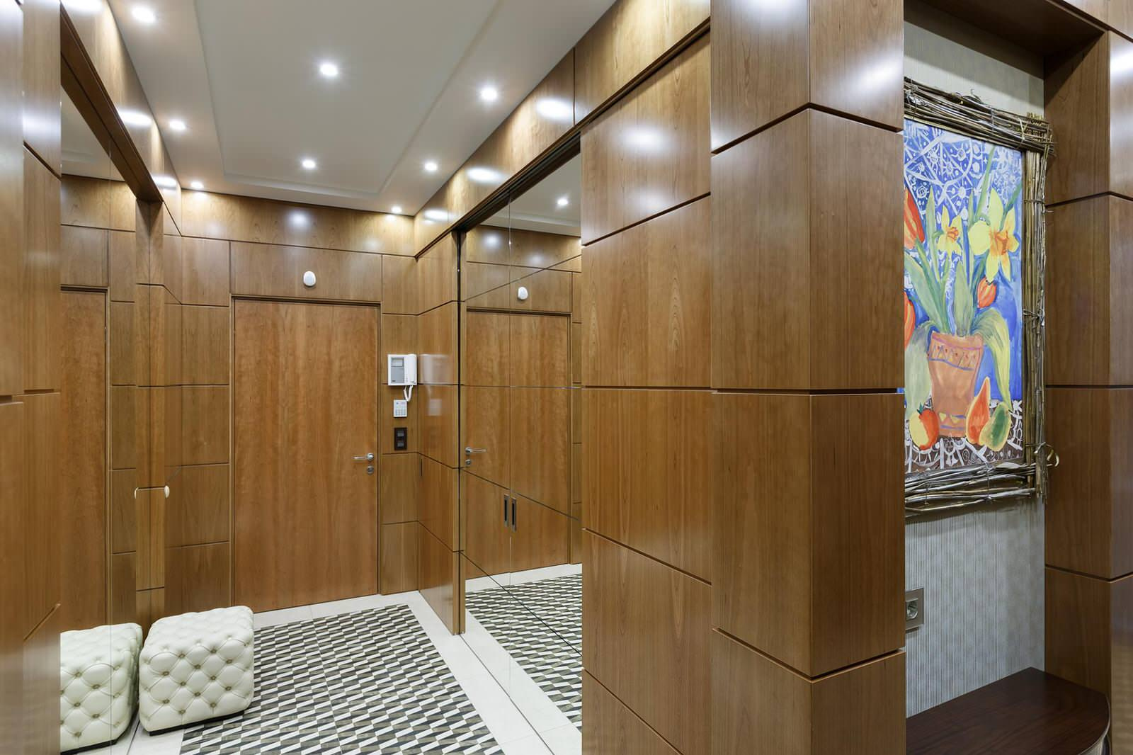 Гостиная (стеновые панели + ТВ зона)