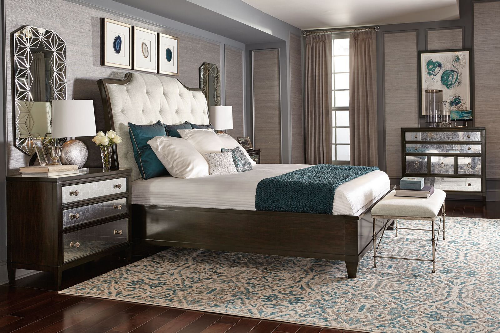 Спальня в американском стиле